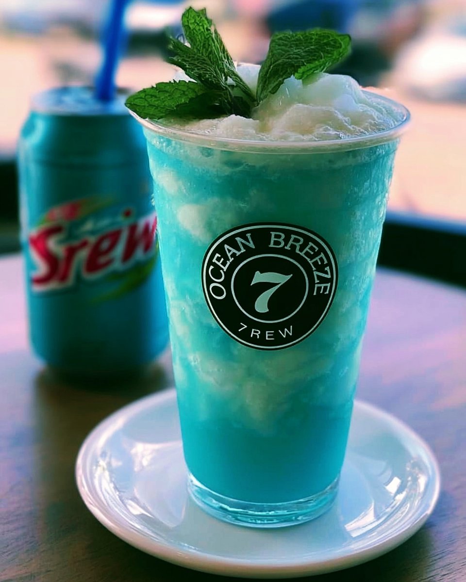 Ocean Breeze Flavor from 7Brew
