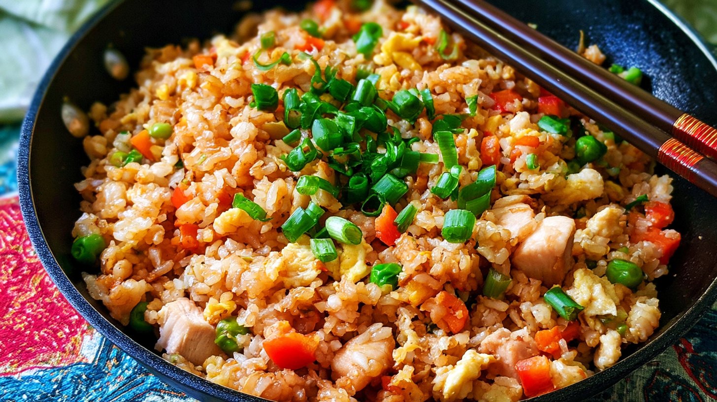 Quick & Easy Chicken Fried Rice