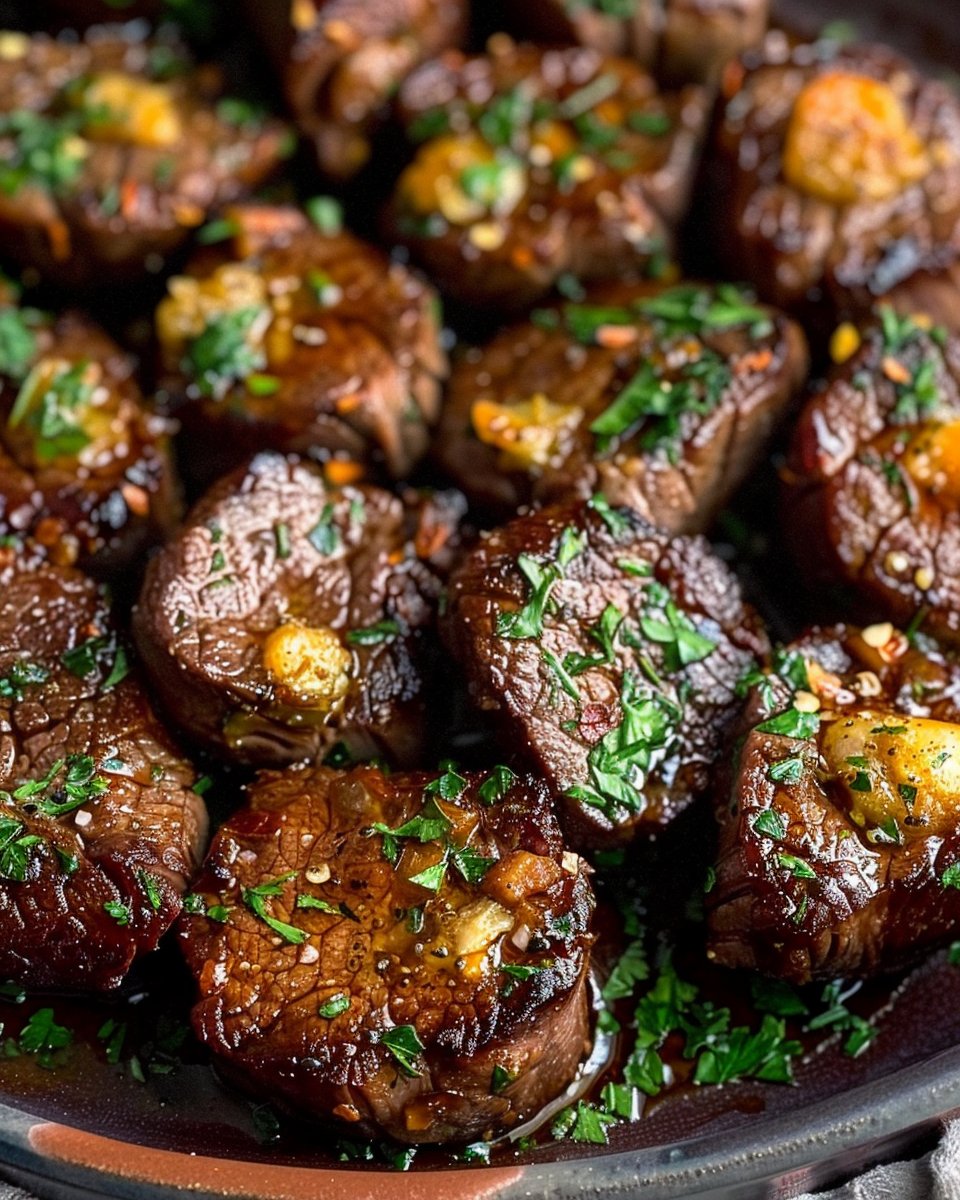Garlic Butter Steak Bites