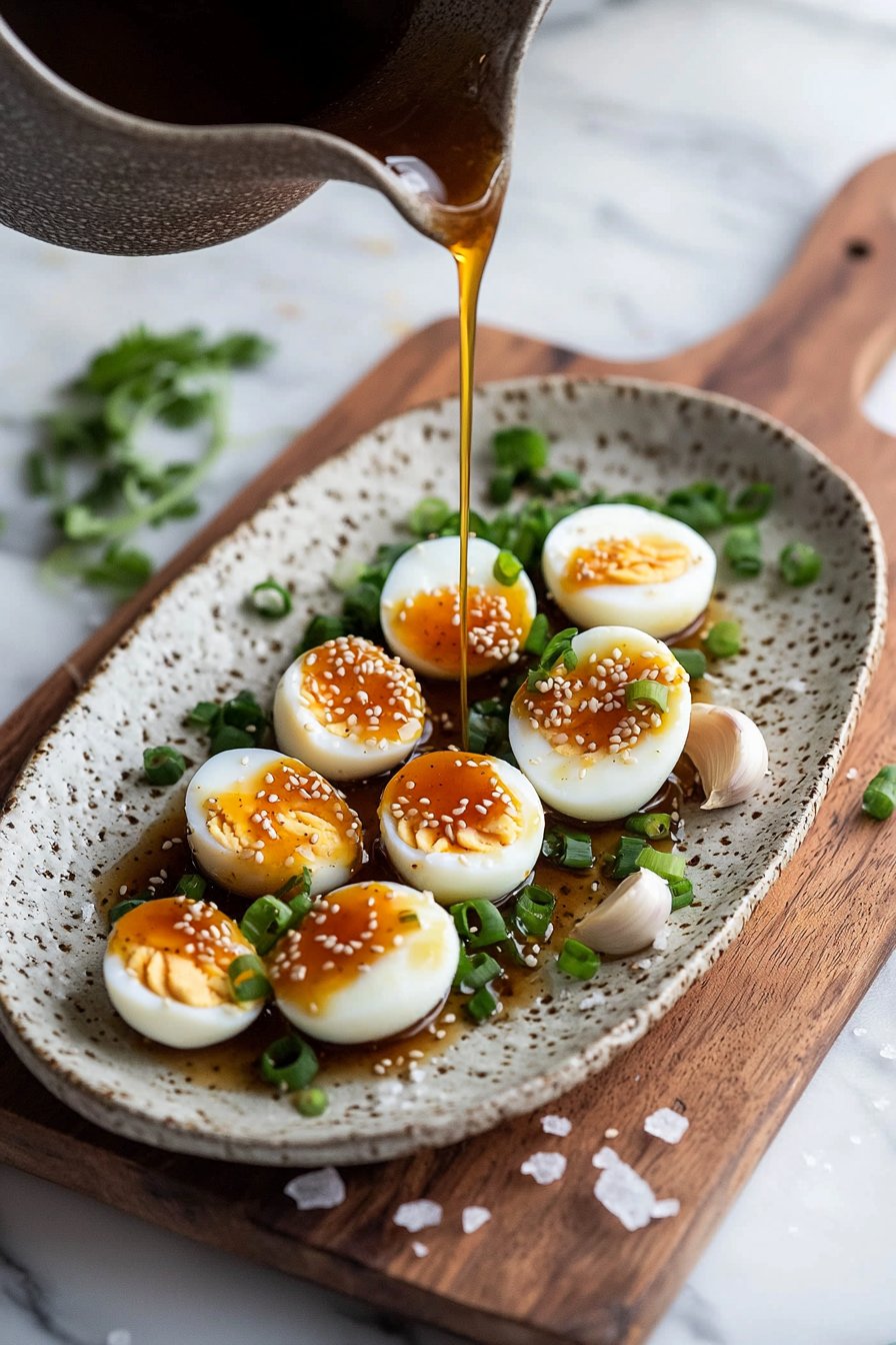 Korean Marinated Eggs