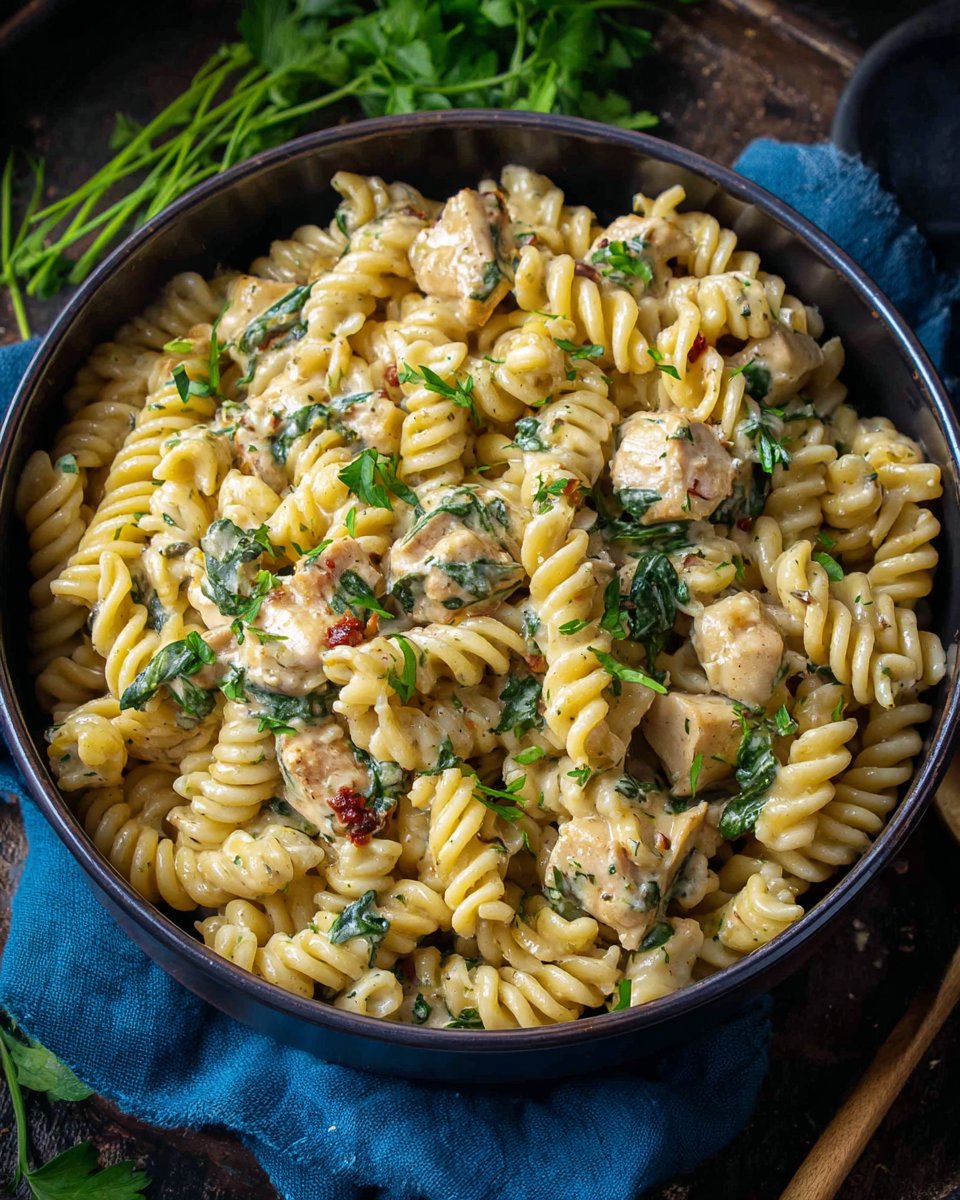Chicken Florentine Pasta Recipe