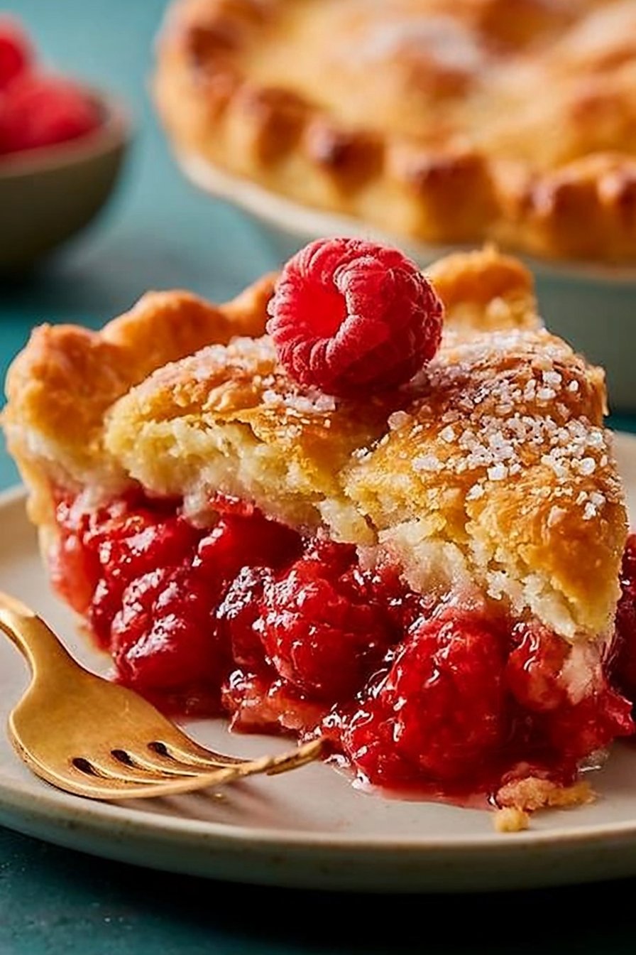 Homemade Raspberry Pie