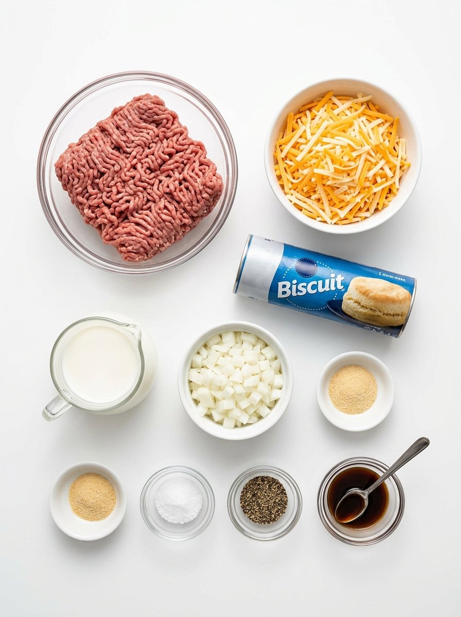 Cheddar Bay Hamburger Casserole Delight