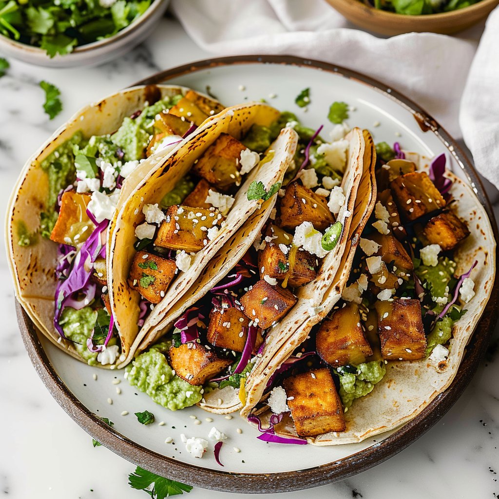Crispy Tofu Tacos