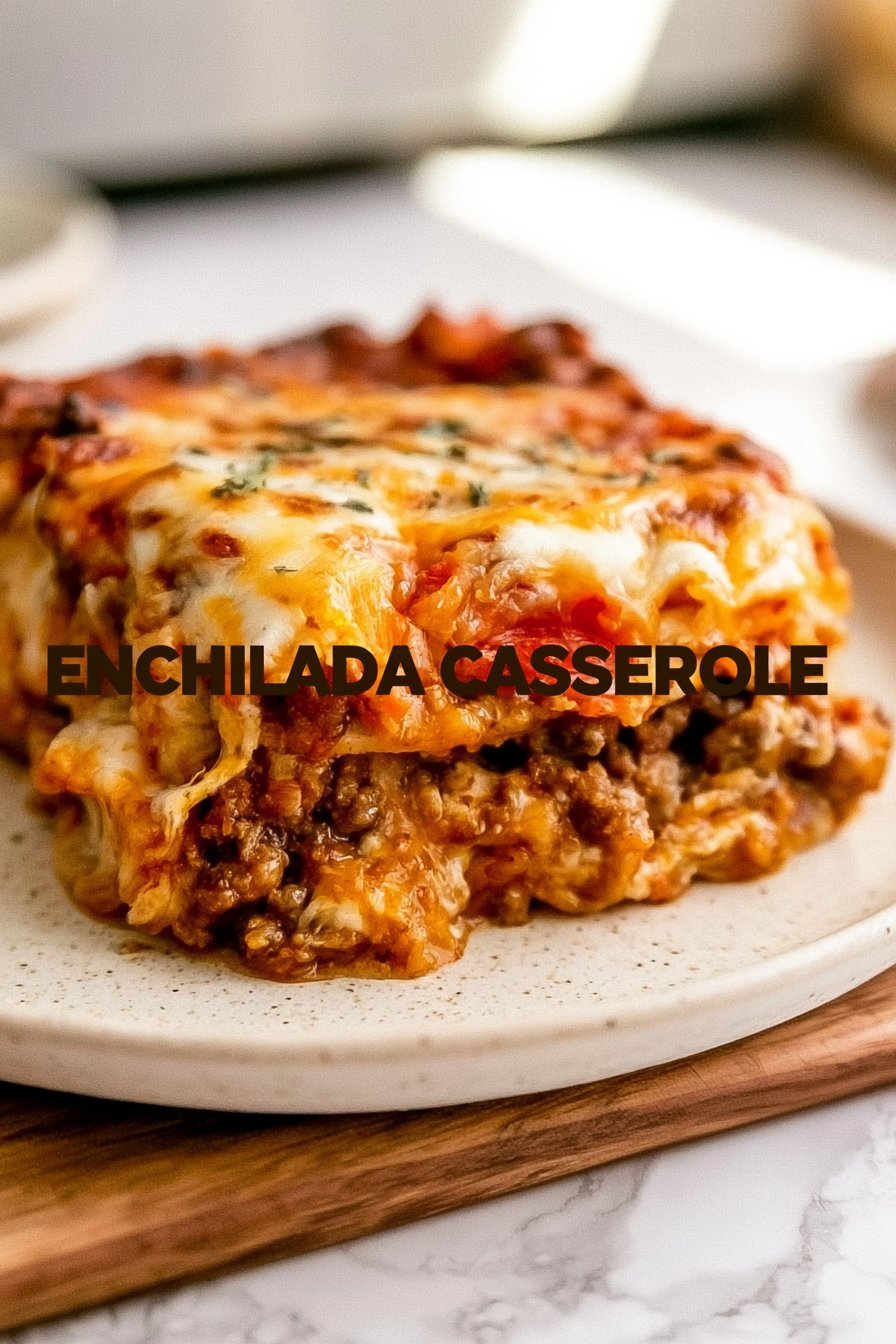 Beef Enchilada Casserole