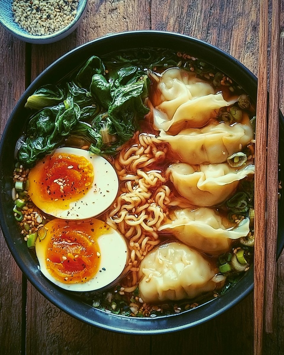 Dumpling Ramen Bowl