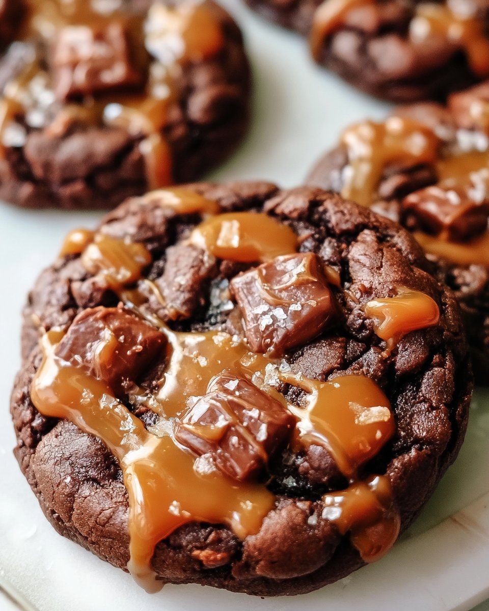 Crispy 20-Minute Copycat Sea Salt Caramel Cookies