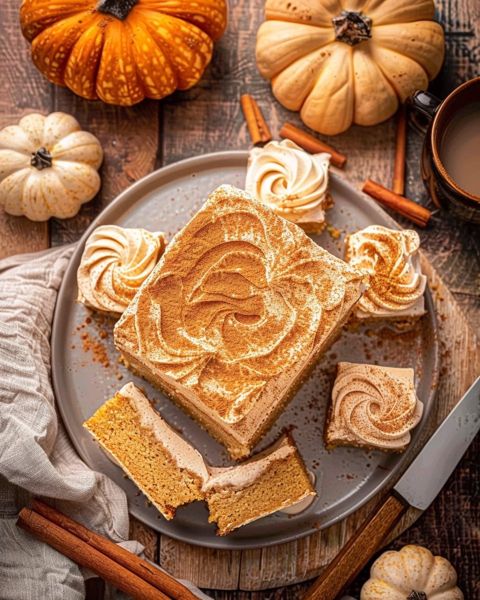 Pumpkin Spice Latte Cake