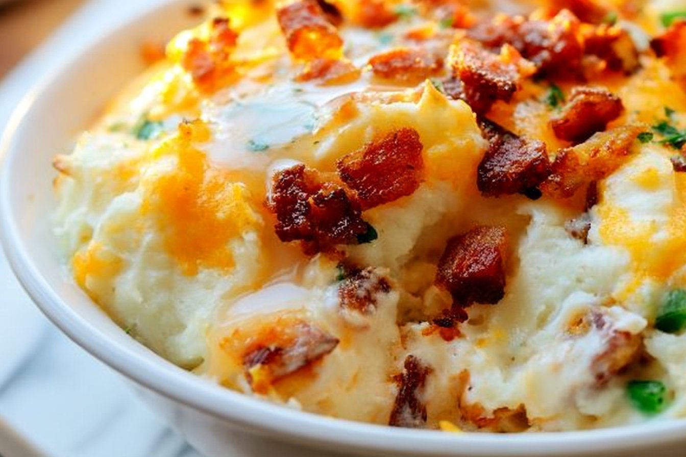 Loaded Mashed Potato Casserole