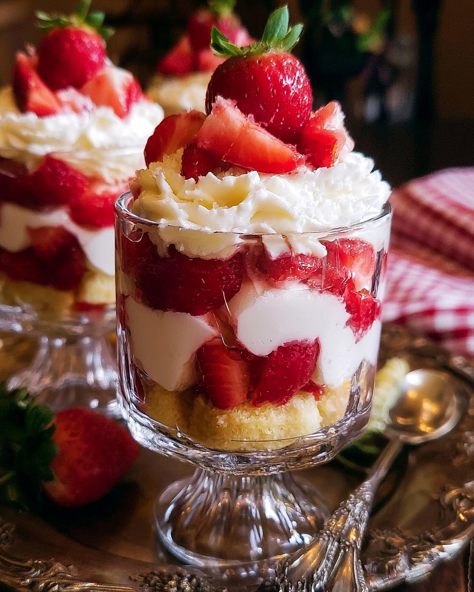 Strawberry Shortcake Trifle Recipe