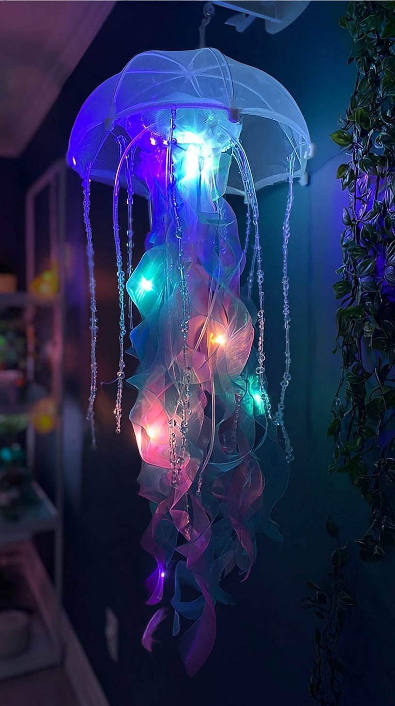 DIY Jellyfish Lamp