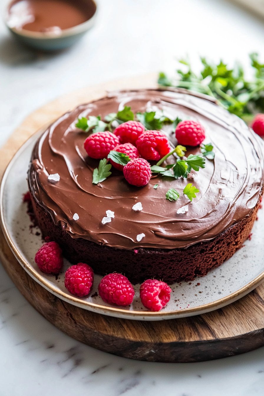 Chocolate Raspberry Cake