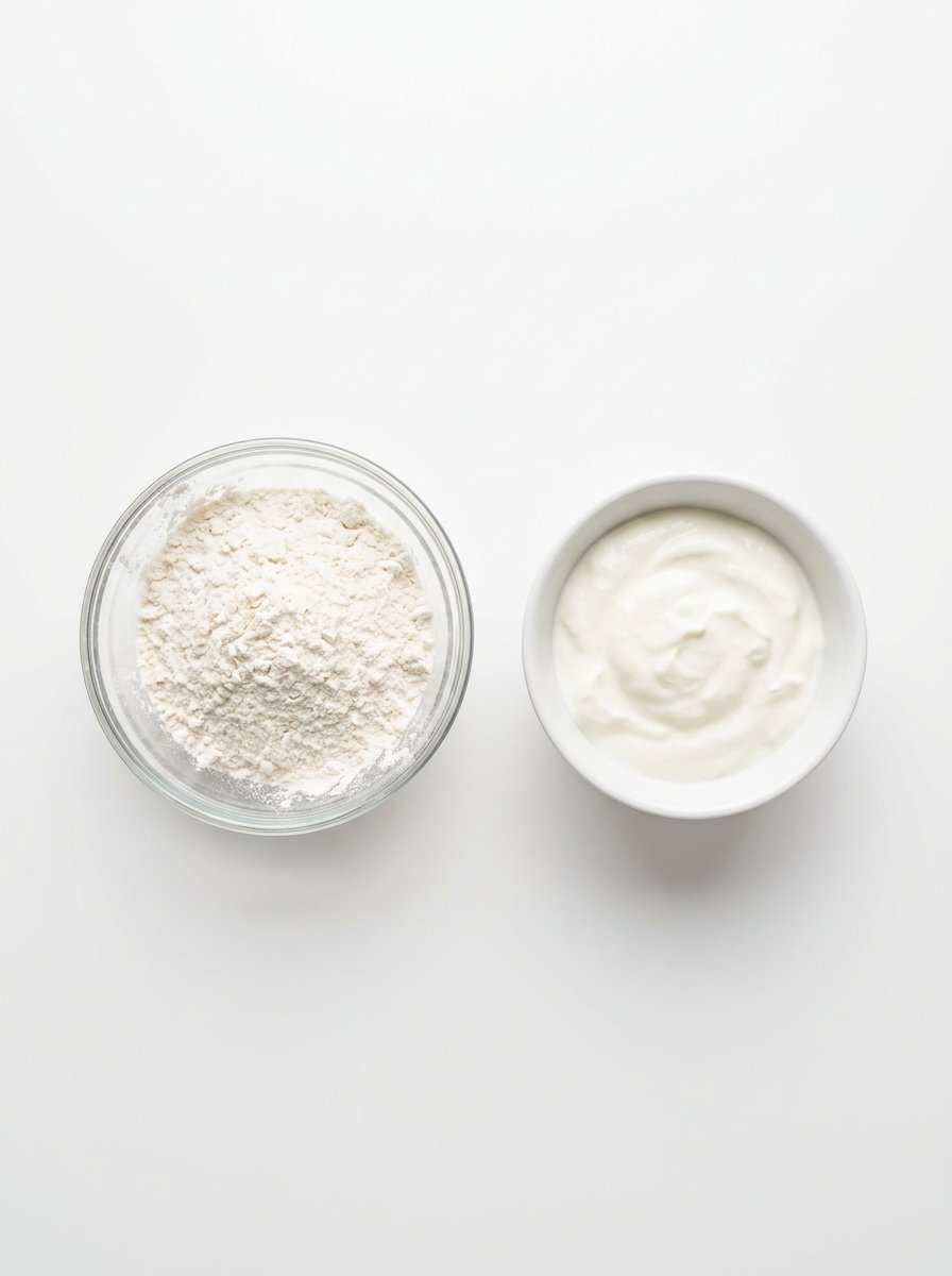 2 Ingredient Dough Naan Bread