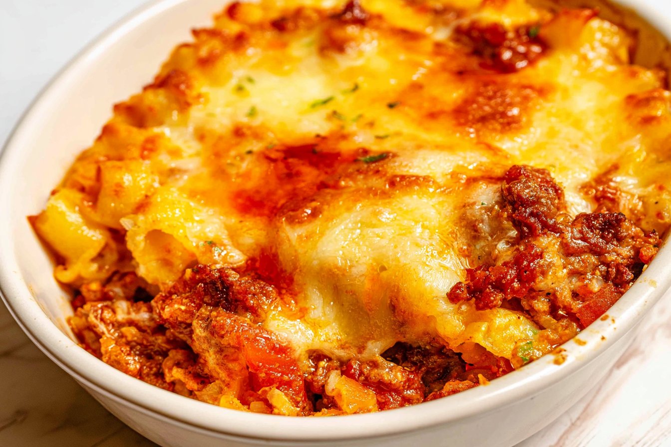 Taco Pasta Casserole