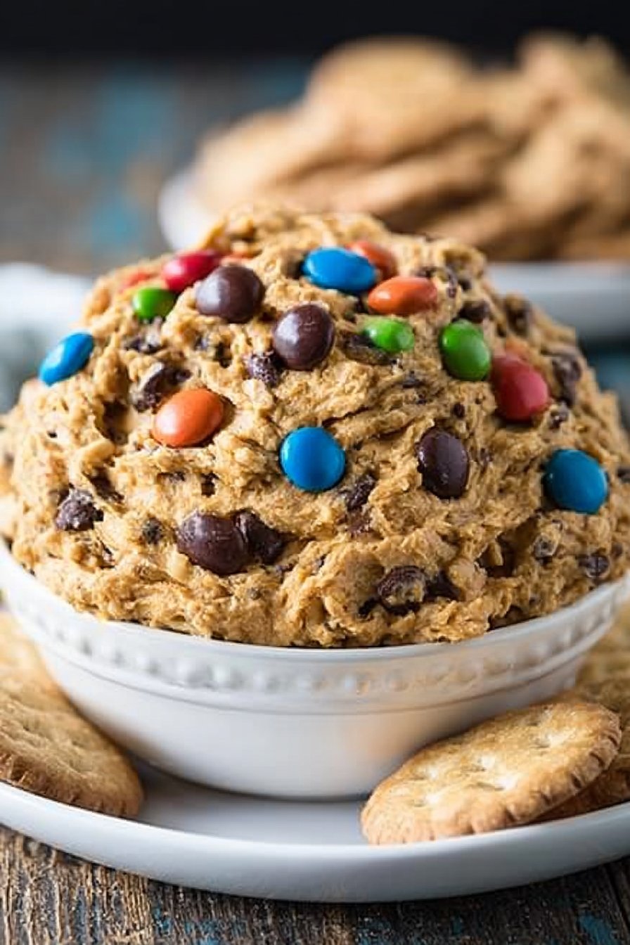 Monster Cookie Dough Dip