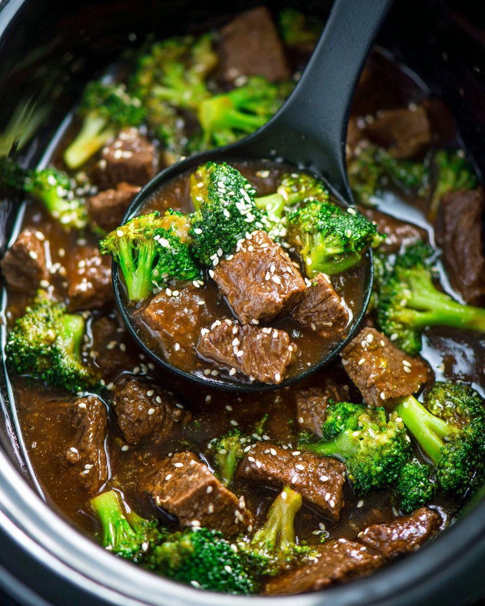 Slow Cooker Beef and Broccoli Recipe
