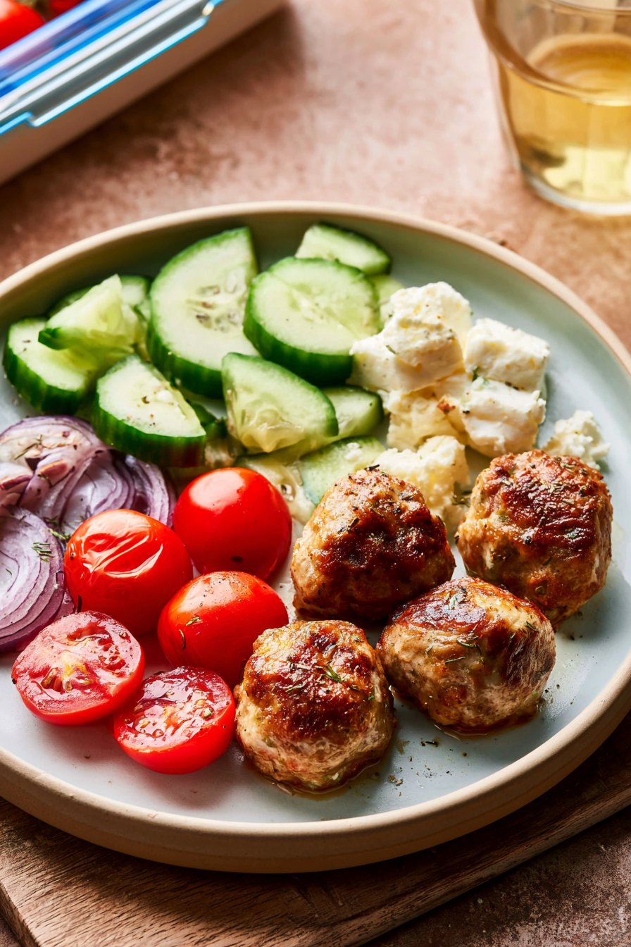Turkey Meatball & Feta Lunchbox