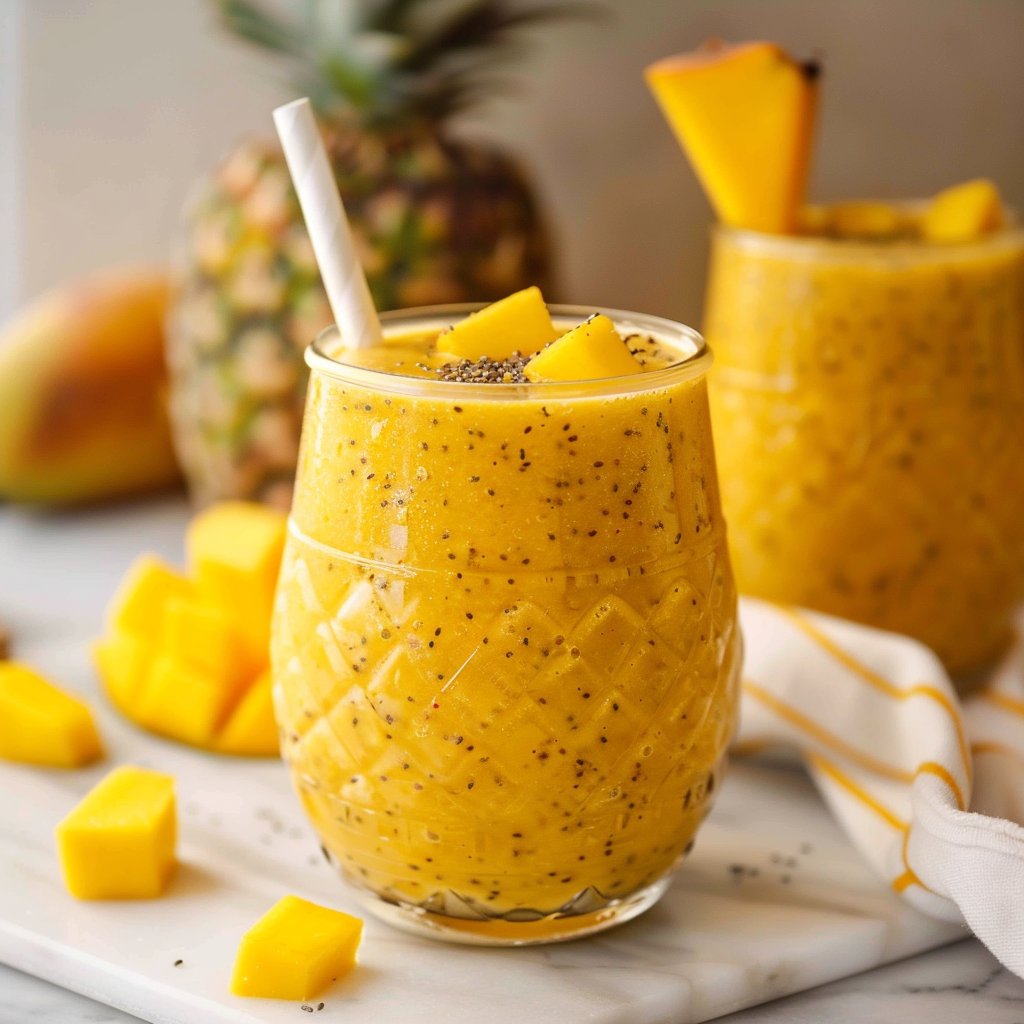 Mango Kefir Smoothie