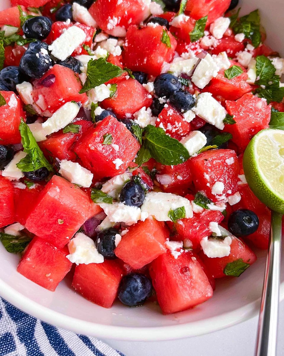 Watermelon Feta Salad