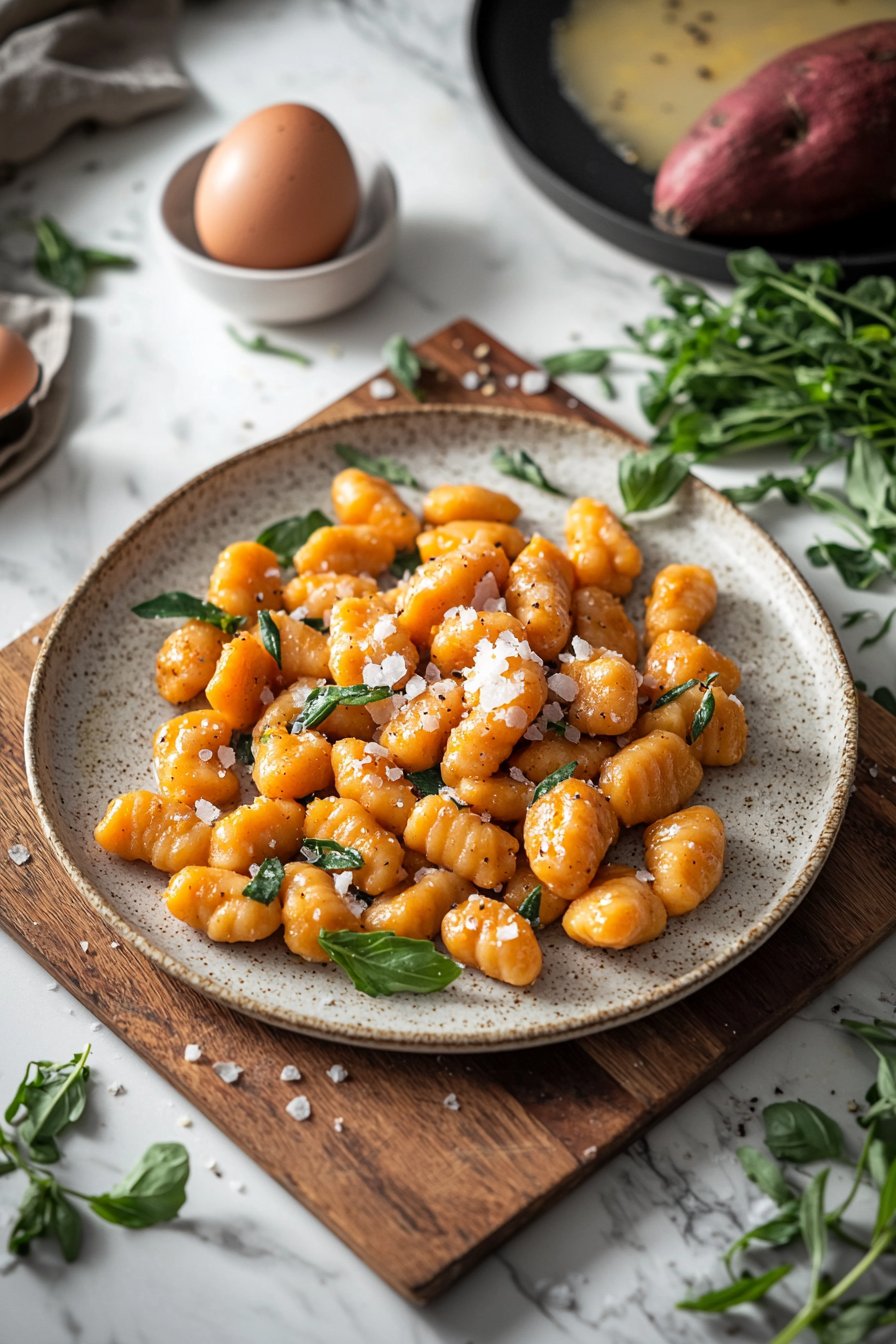 Sweet Potato Gnocchi