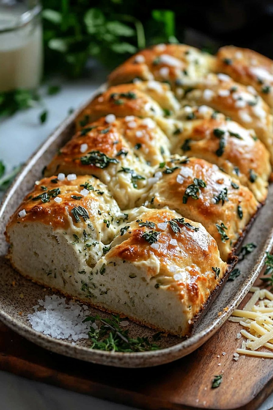 Delicious Italian Herb and Cheese Bread