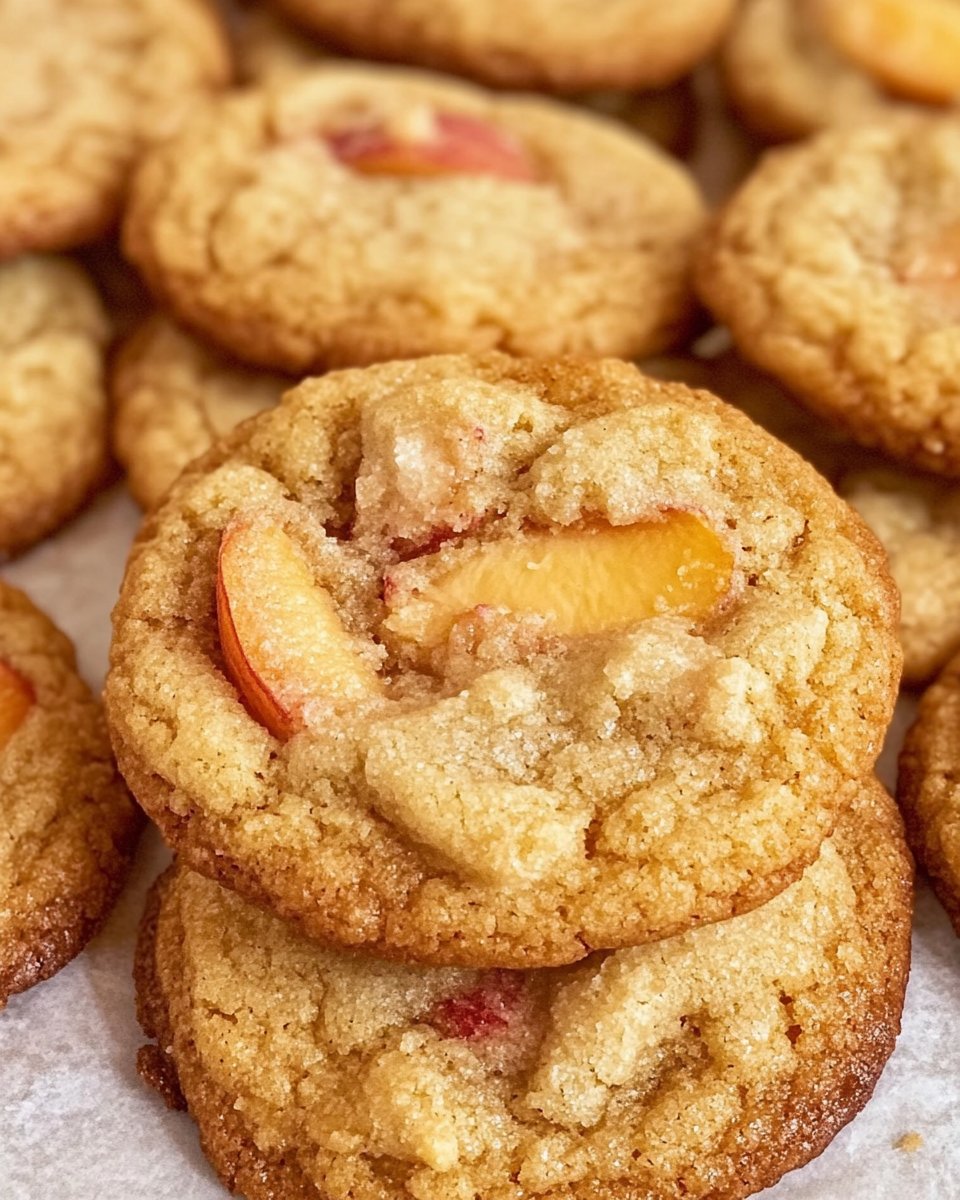 Soft Peach Cookies