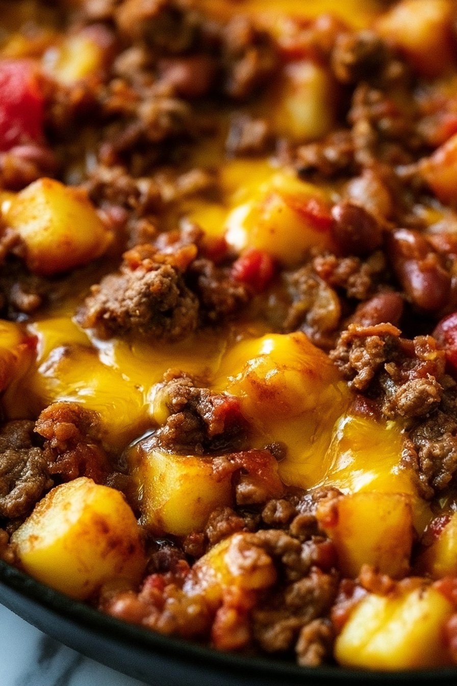 Slow Cooker Cowboy Casserole