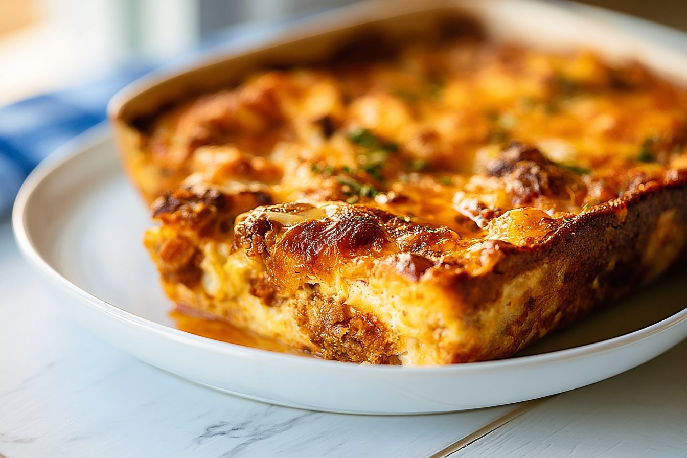 Chorizo and Egg Breakfast Casserole