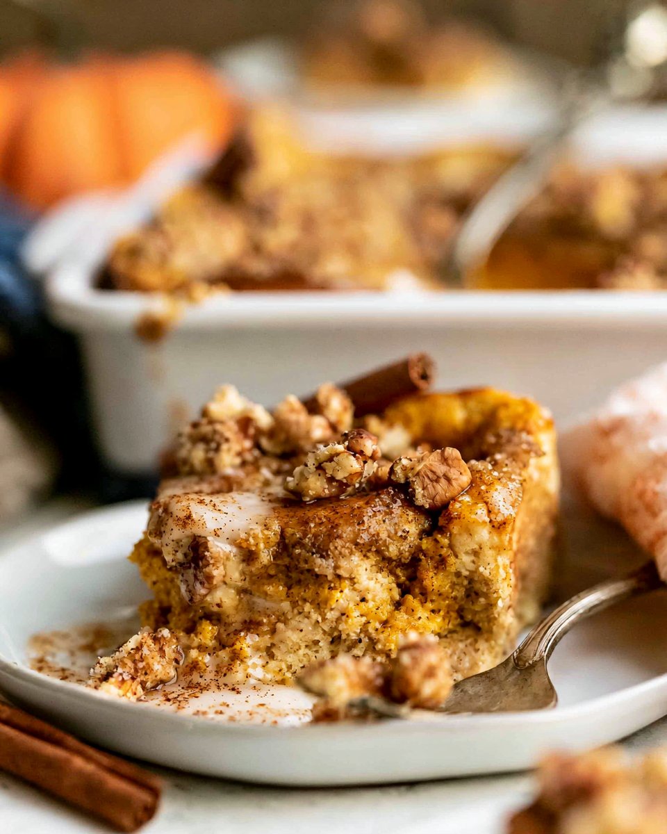 Pumpkin French Toast Casserole