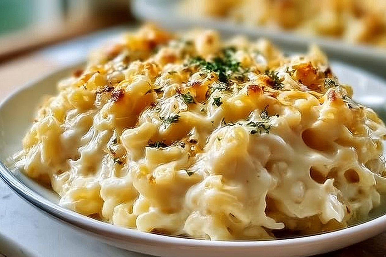 Creamy Chicken Noodle Casserole 2 Dolly’s Creamy Chicken Noodle Casserole