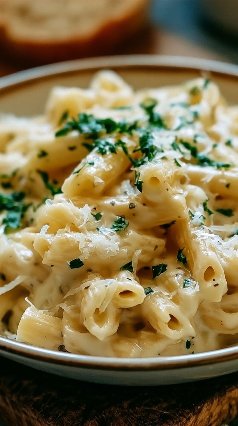 Pasta mit Käsesauce