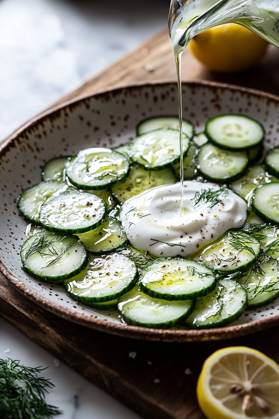Creamy Cucumber Salad
