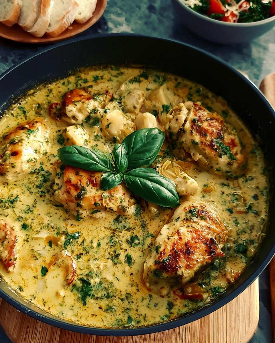 Creamy Pesto Chicken