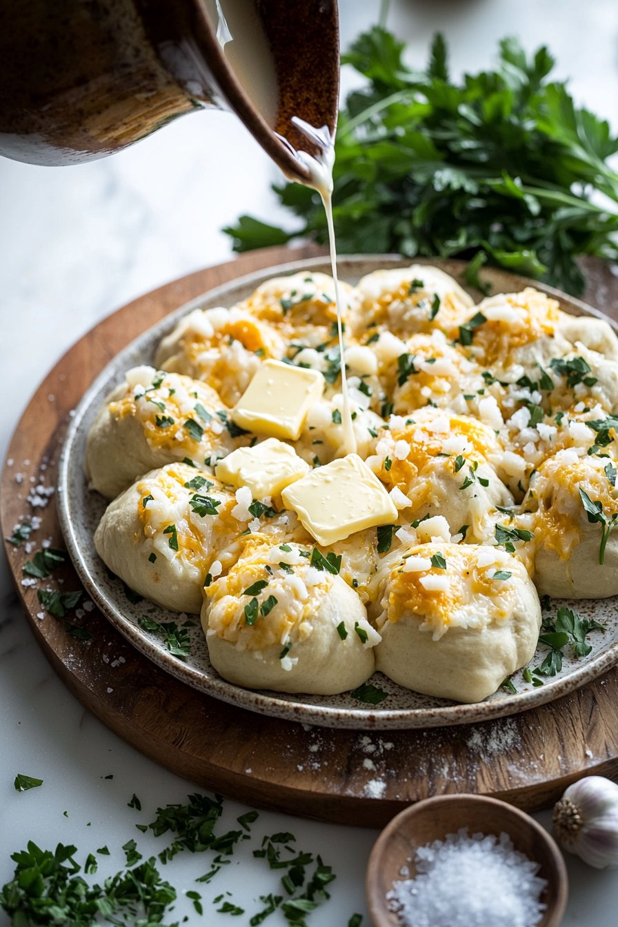 Käse Knoblauch Brötchen