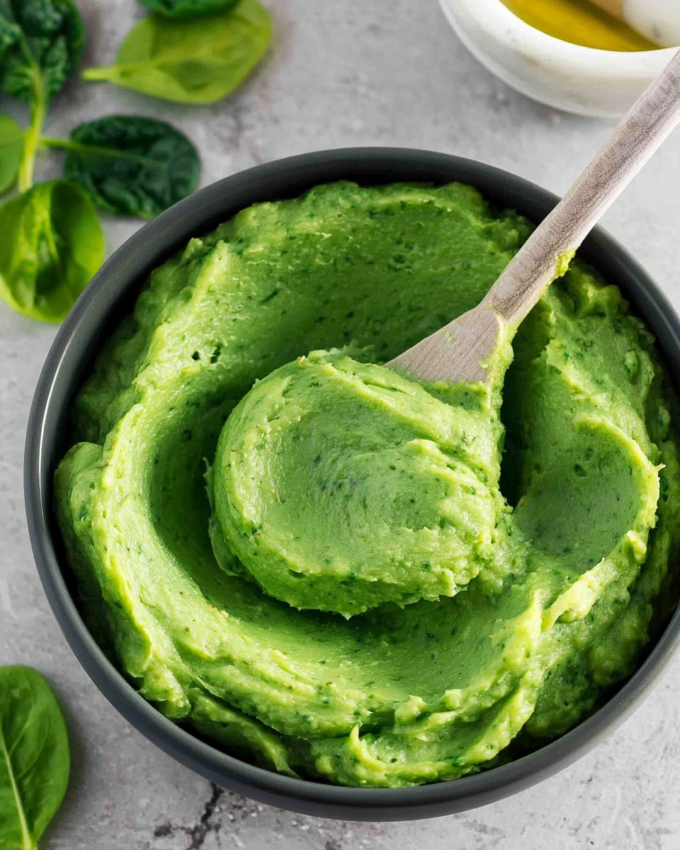 Spinach Mashed Potatoes