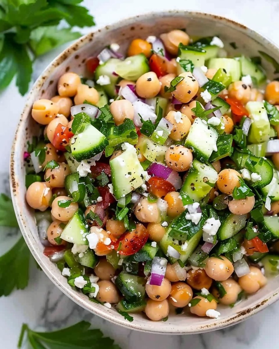 Summer Chickpea Salad