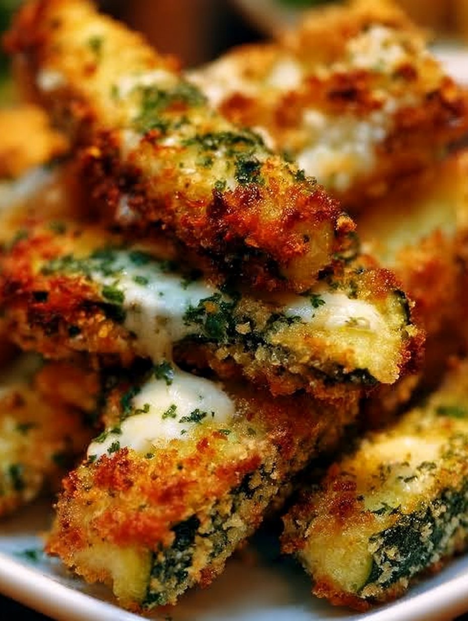 Fajos de Calabacín al Horno Crujientes