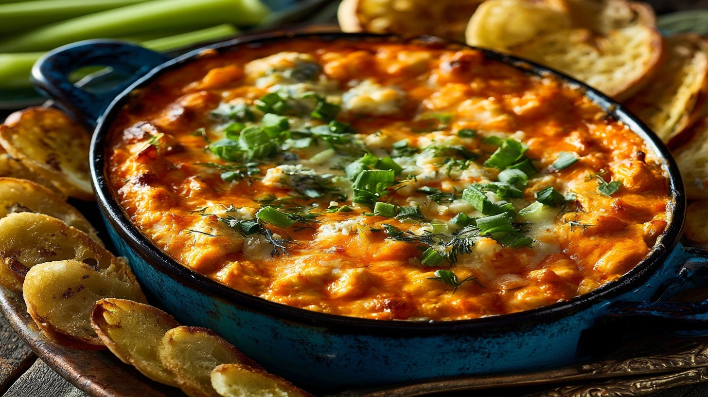 The Best Party Appetizer: Warm Buffalo Chicken Dip