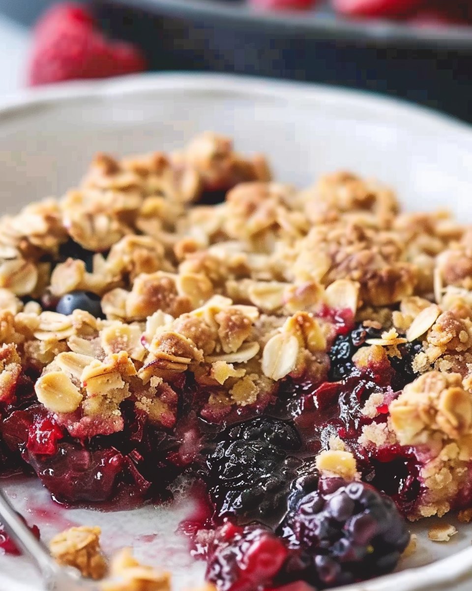 Triple Berry Crisp