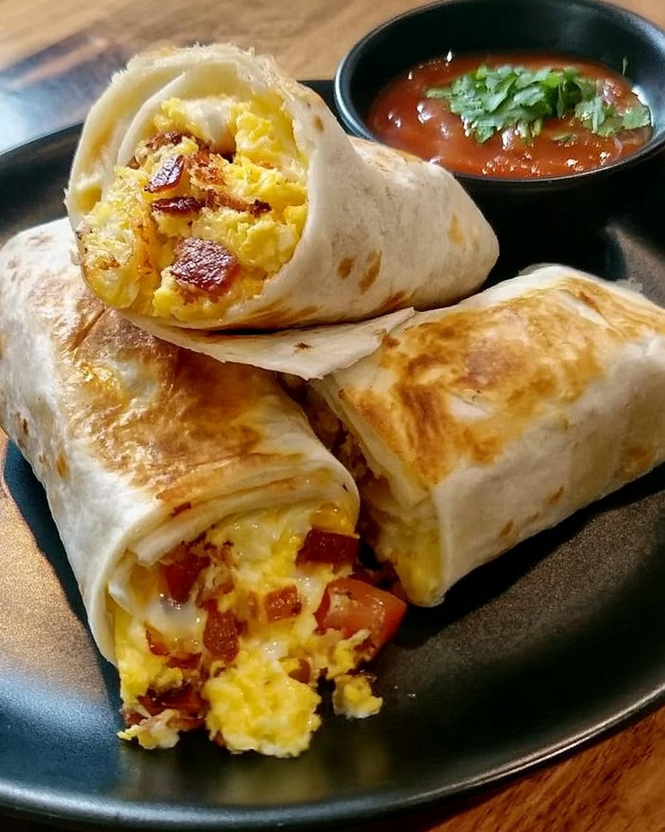 Easy Breakfast Burrito Recipe