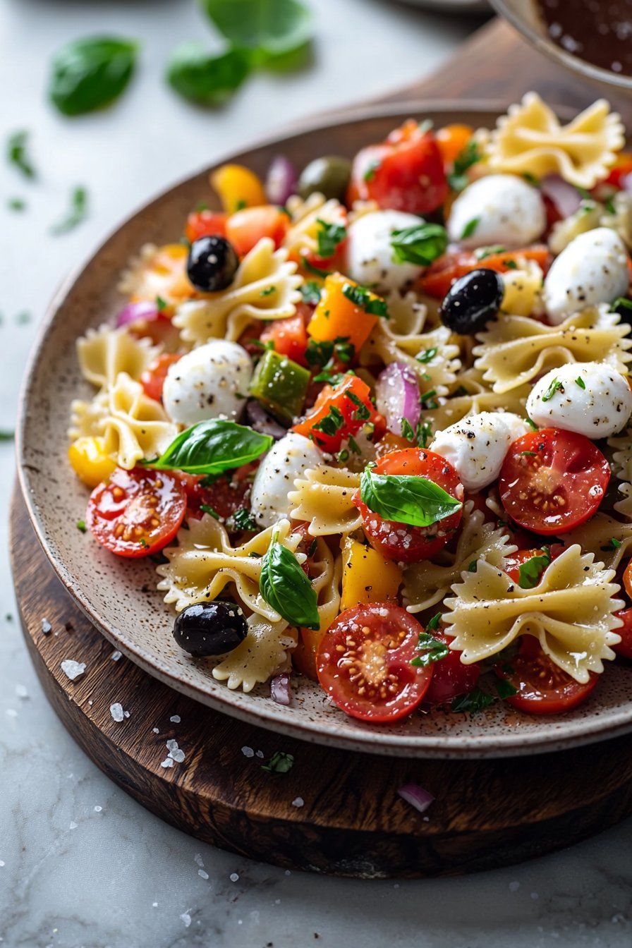 Italian Bow Tie Pasta Salad