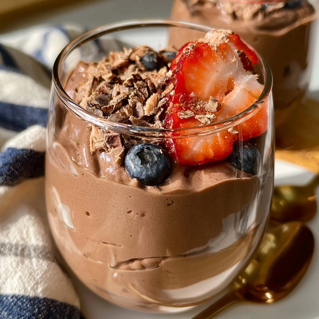 Chocolate Protein Pudding