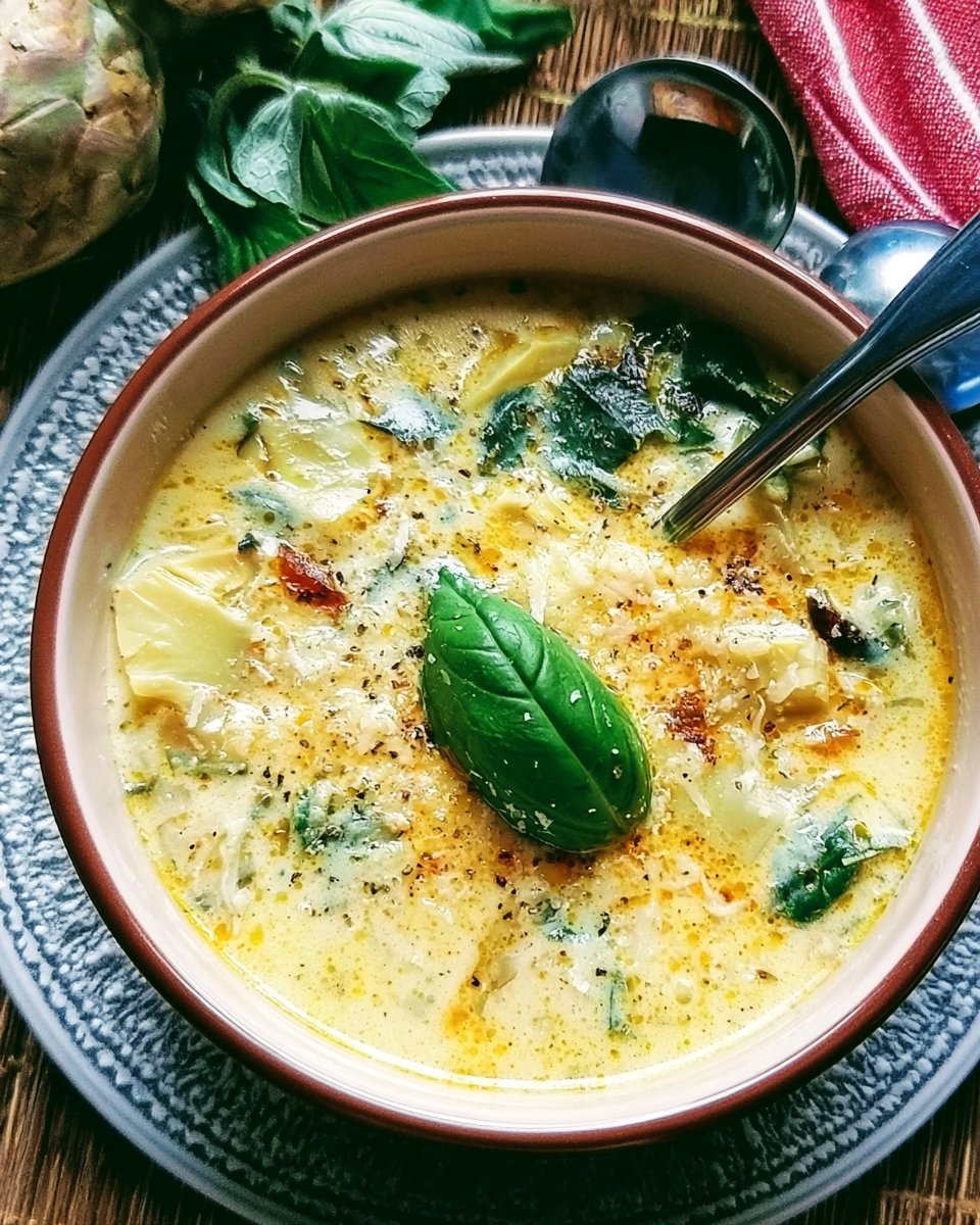 Tuscan Artichoke Soup Recipe