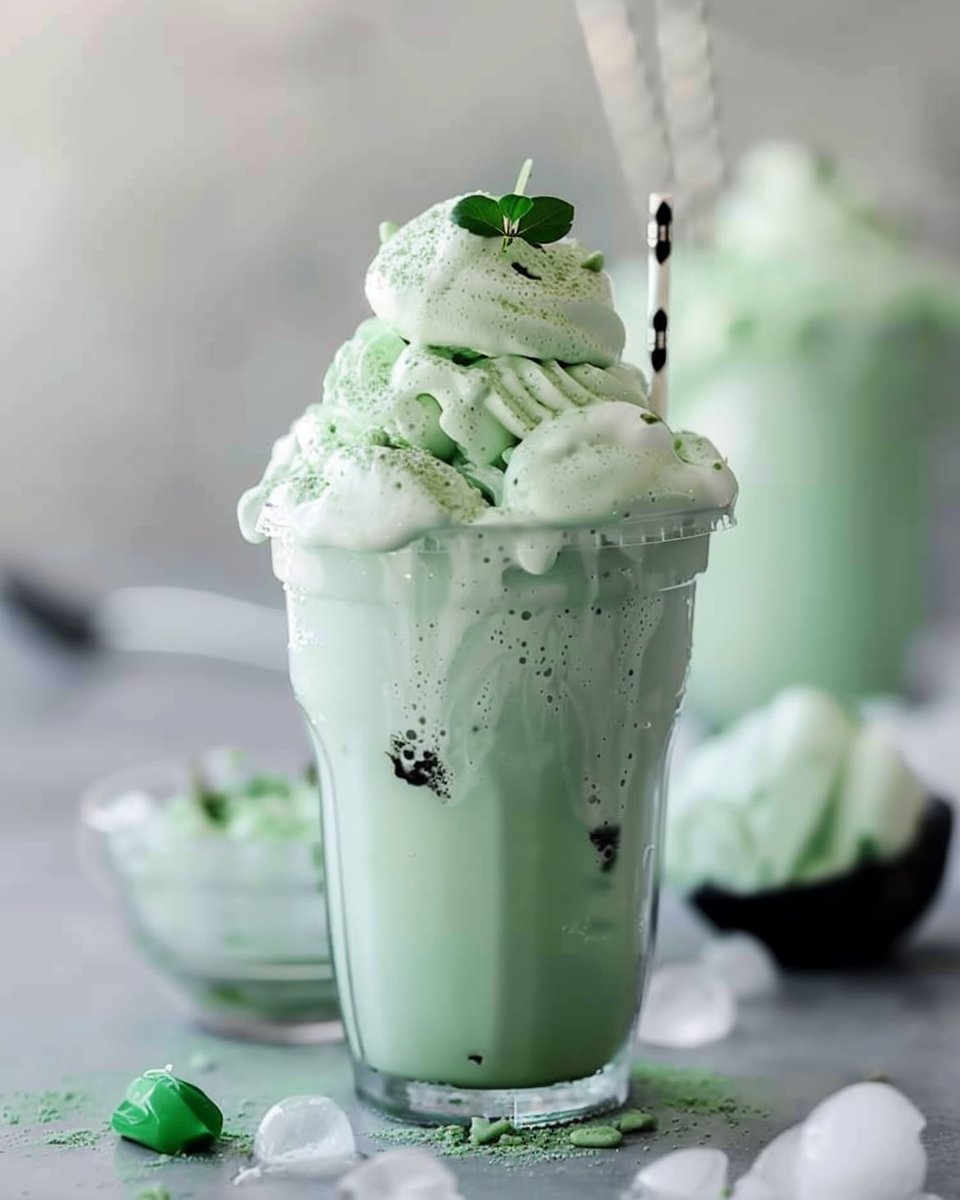 Shamrock Soda Float