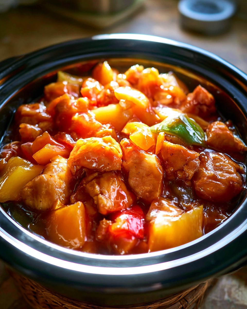 Crockpot Sweet and Sour Chicken Recipe