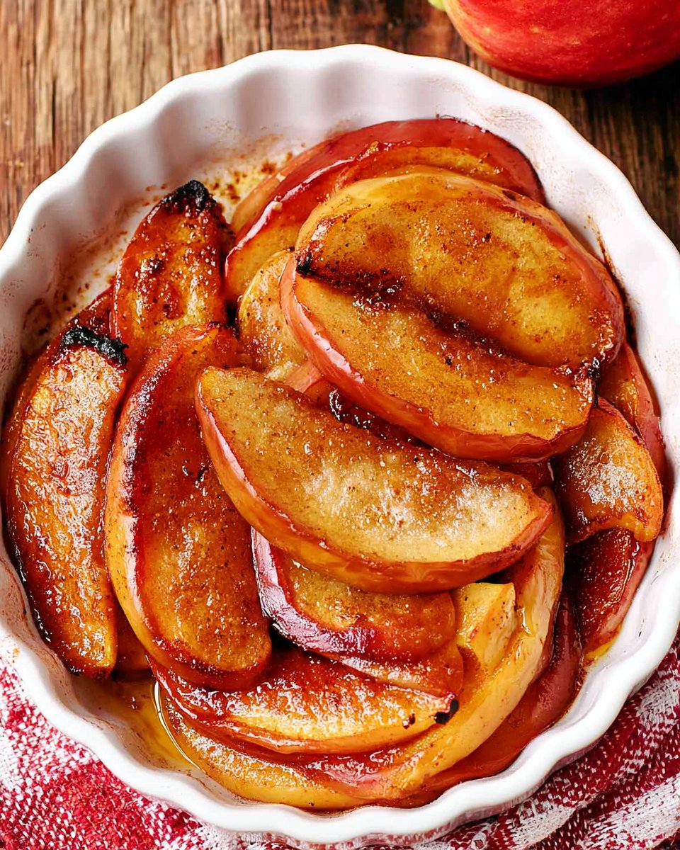 Baked Apple Slices (No Added Sugar)