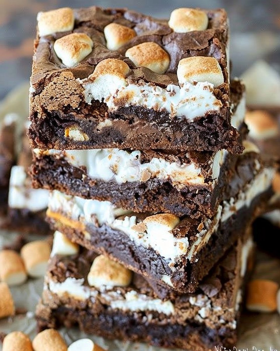 S'mores Brownies