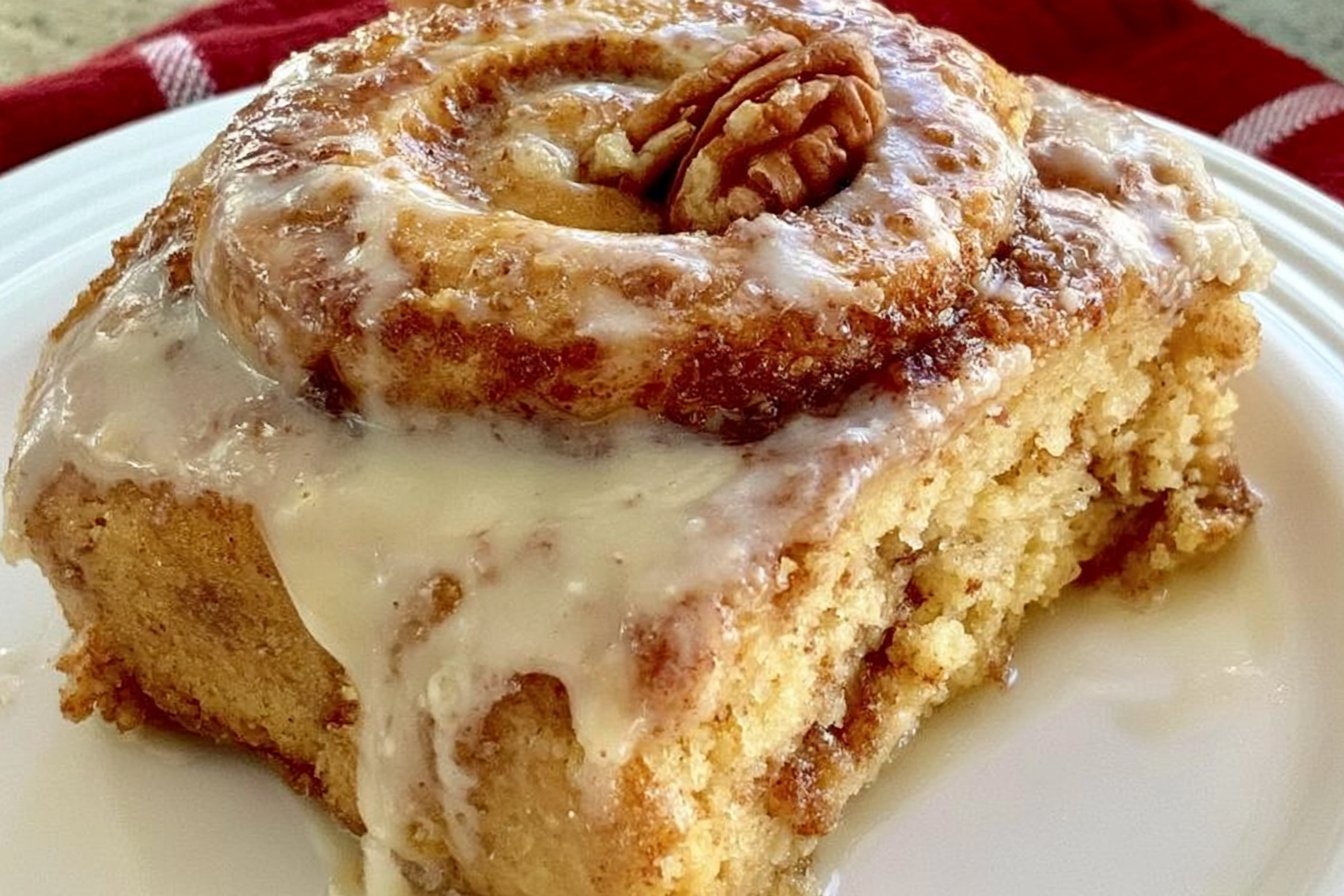 Gluten Free Cinnamon Roll Cake Easy Homemade Dessert