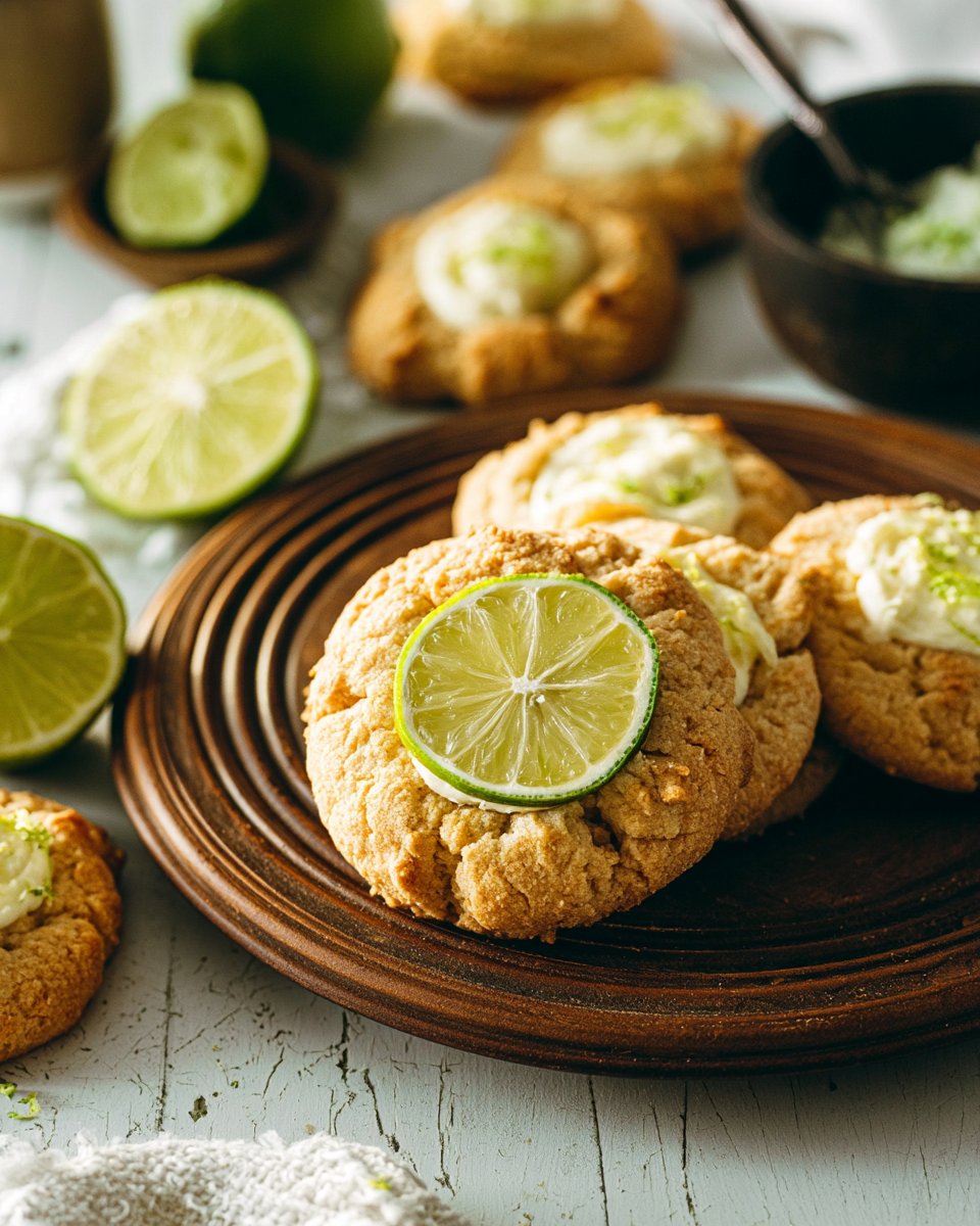 Key Lime Cream Cheese Cookies