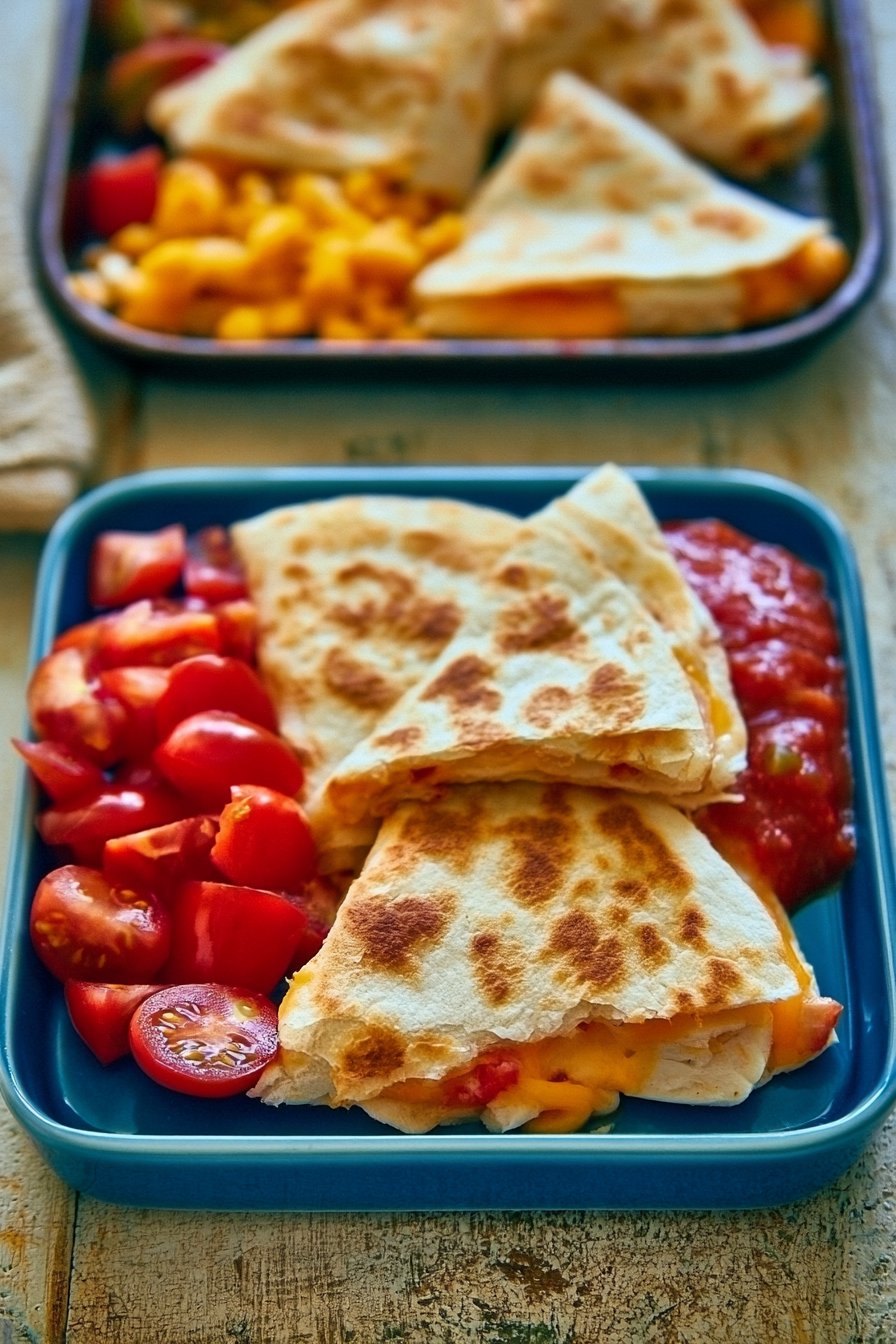 Turkey and Cheese Quesadilla
